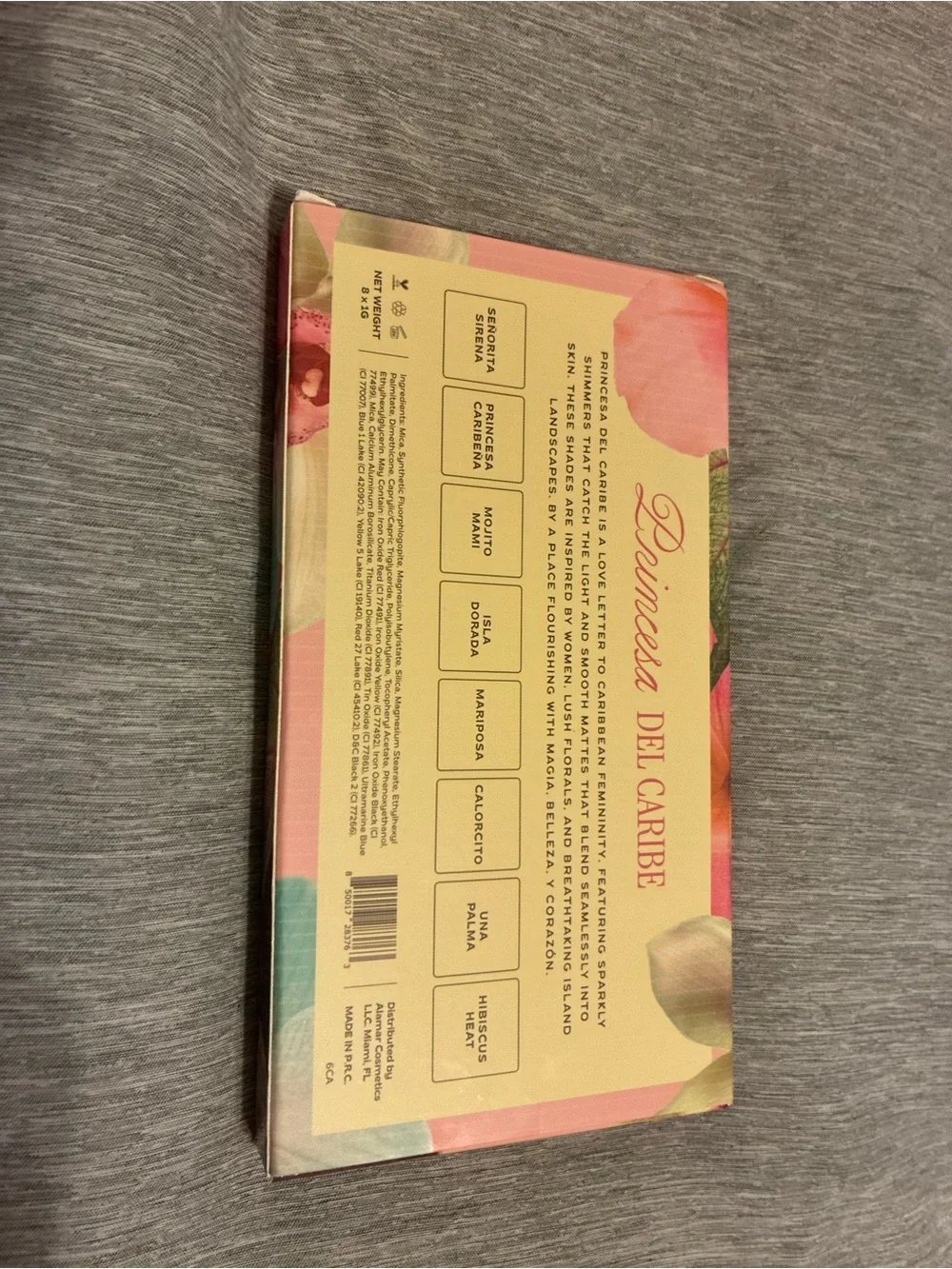 Alamar Cosmetics vibrant eyeshadow